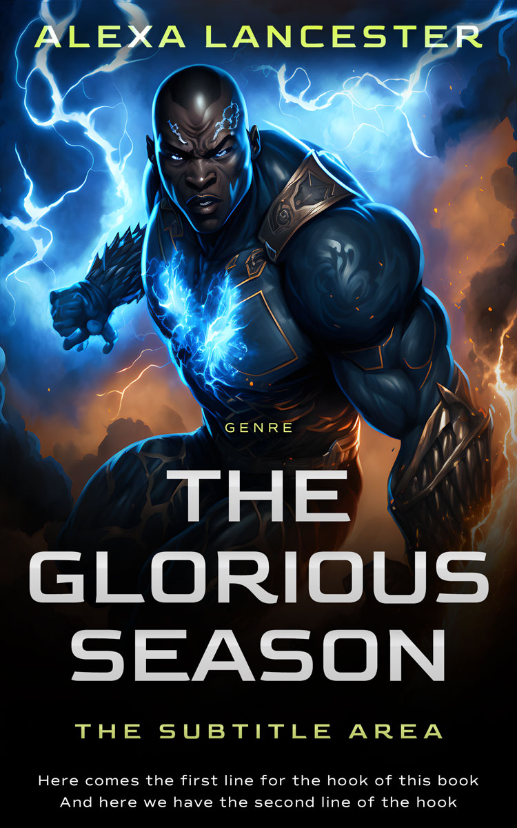 2D view of Premade Fantasy Book Cover - Tea