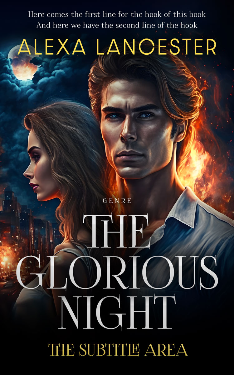 2D view of Premade Paranormal & Urban Book Cover - Baltic Sea