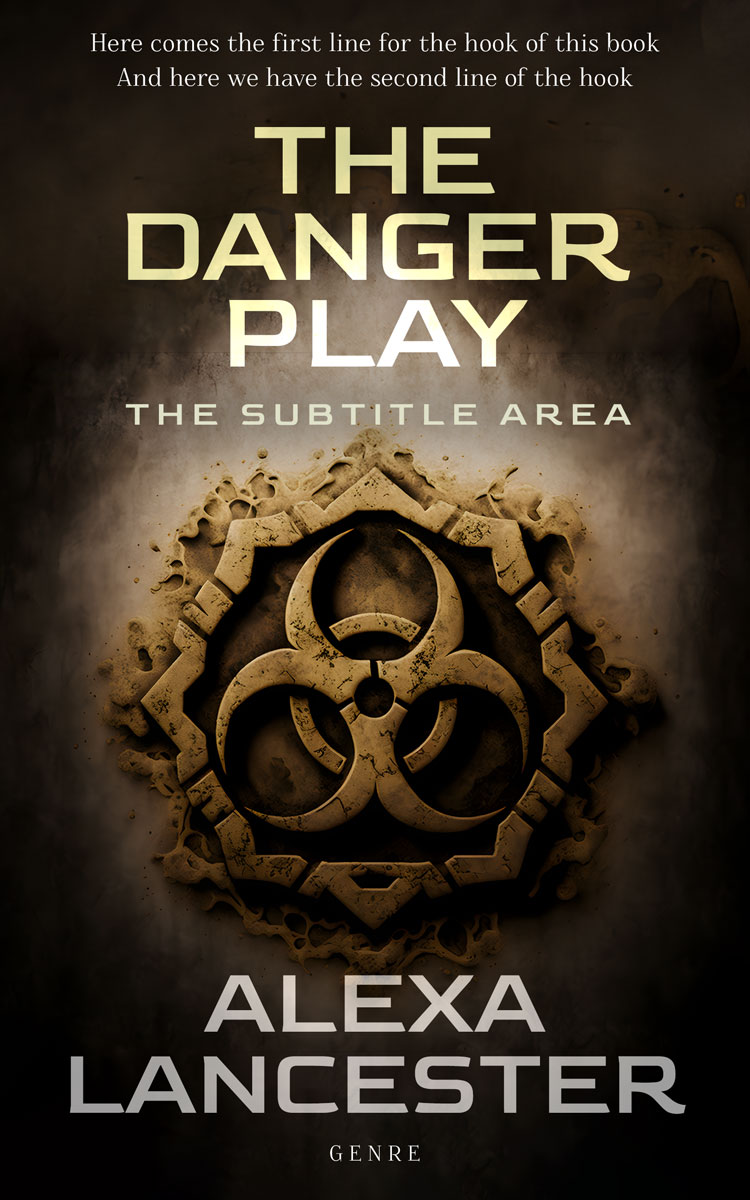 2D view of Premade Mystery & Thriller & Suspense Book Cover - Eternity