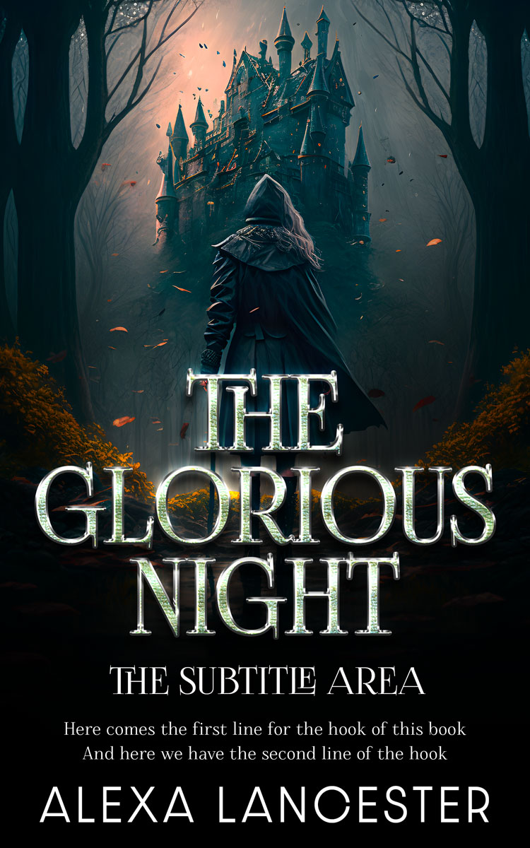 2D view of Premade Mystery & Thriller & Suspense Book Cover - Aztec