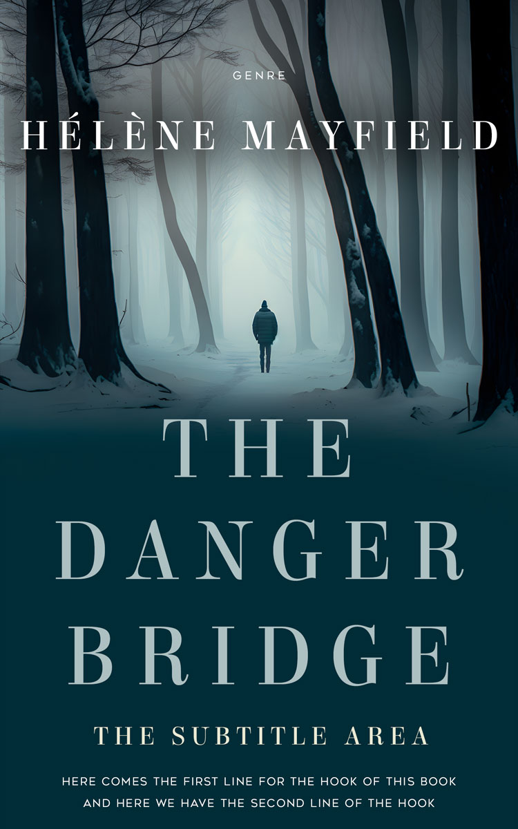 2D view of Premade Mystery & Thriller & Suspense Book Cover - Firefly