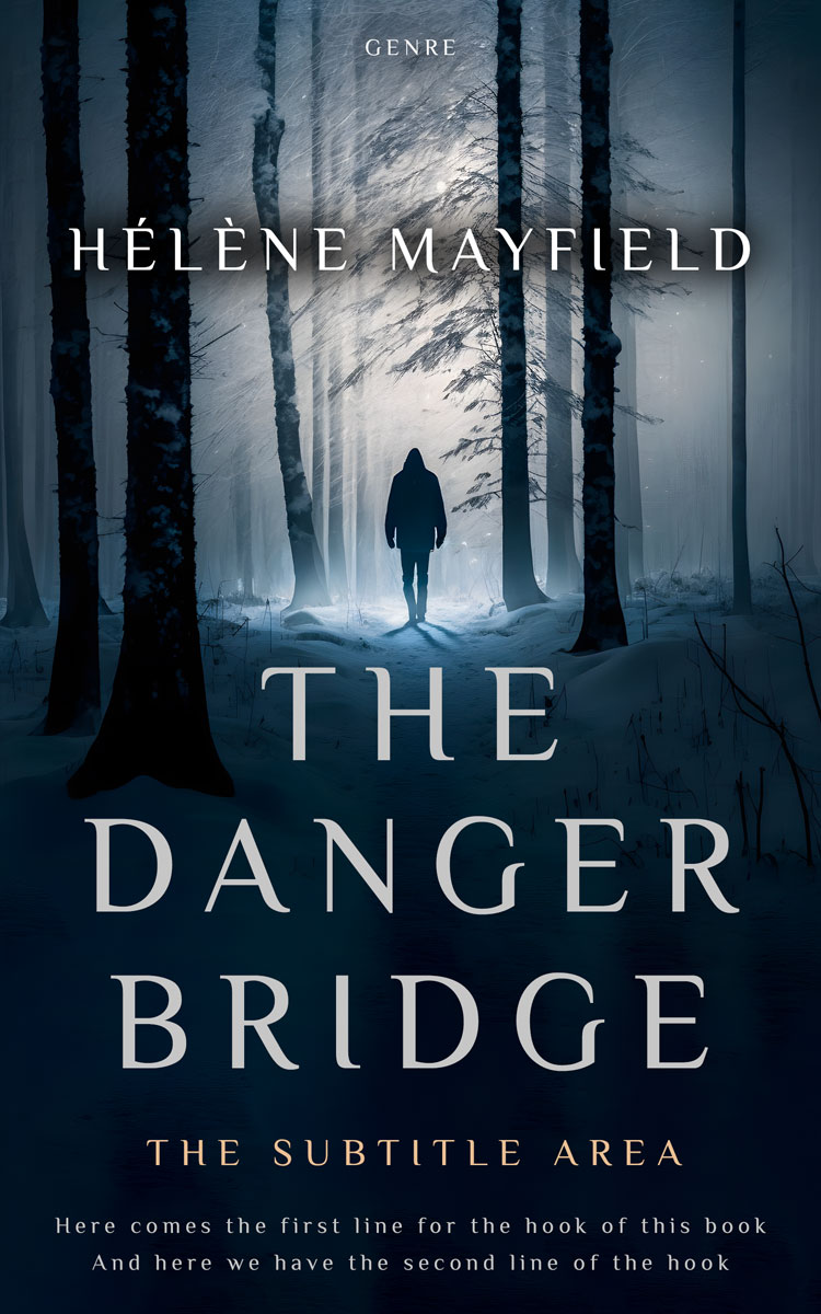 2D view of Premade Mystery & Thriller & Suspense Book Cover - Firefly