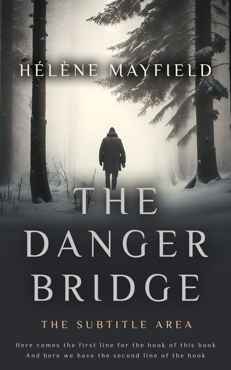 2D view of Premade Mystery & Thriller & Suspense Book Cover - Shark