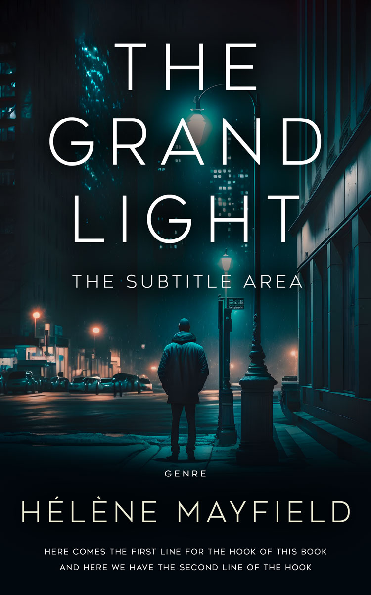 2D view of Premade Mystery & Thriller & Suspense Book Cover - Firefly