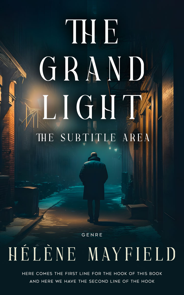 2D view of Premade Mystery & Thriller & Suspense Book Cover - Gable Green