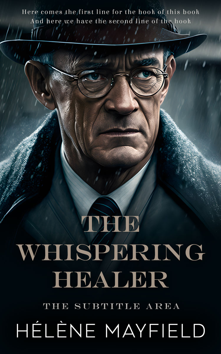 2D view of Premade Mystery & Thriller & Suspense Book Cover - Bunker