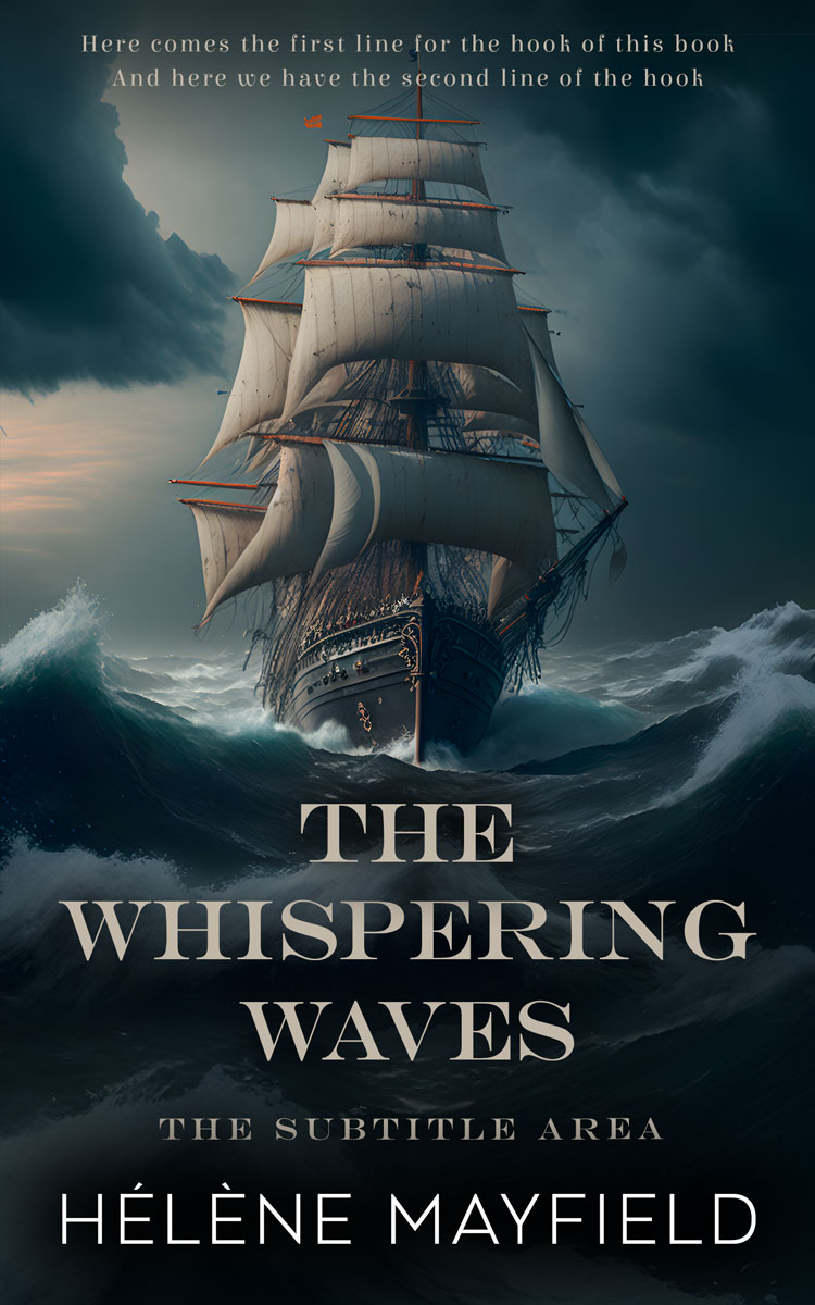 2D view of Premade Historical Book Cover - Mirage