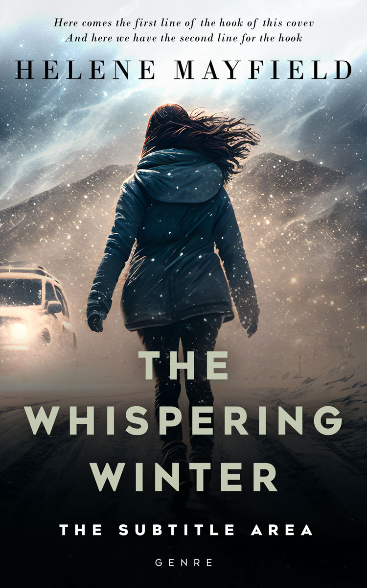 2D view of Premade Mystery & Thriller & Suspense Book Cover - Shark