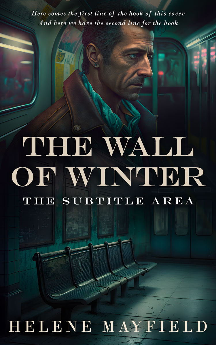 2D view of Premade Mystery & Thriller & Suspense Book Cover - Bunker