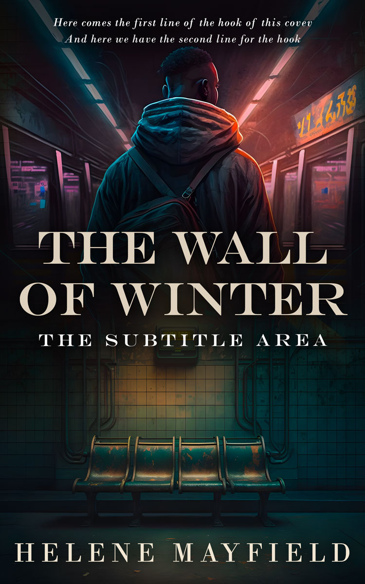 2D view of Premade Mystery & Thriller & Suspense Book Cover - Shark