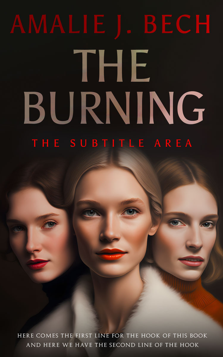 2D view of Premade Historical Book Cover - Brandy Rose