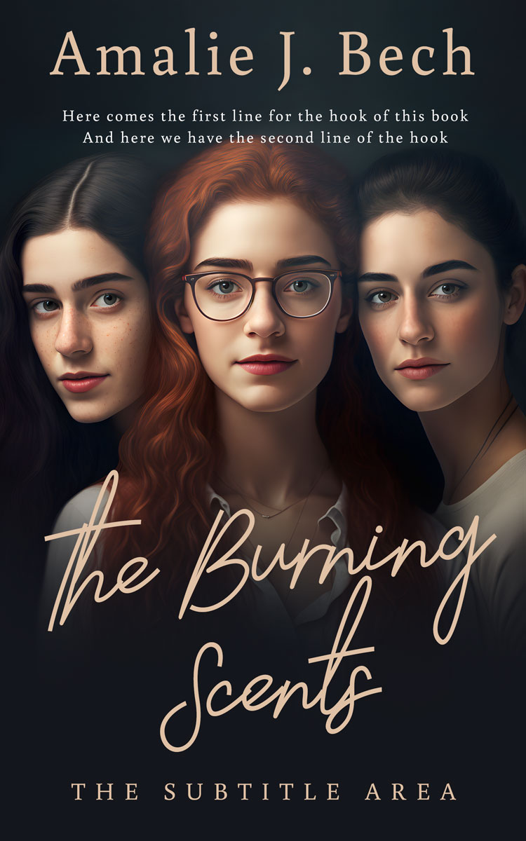 2D view of Premade Teen & Young Adult Book Cover - Baltic Sea