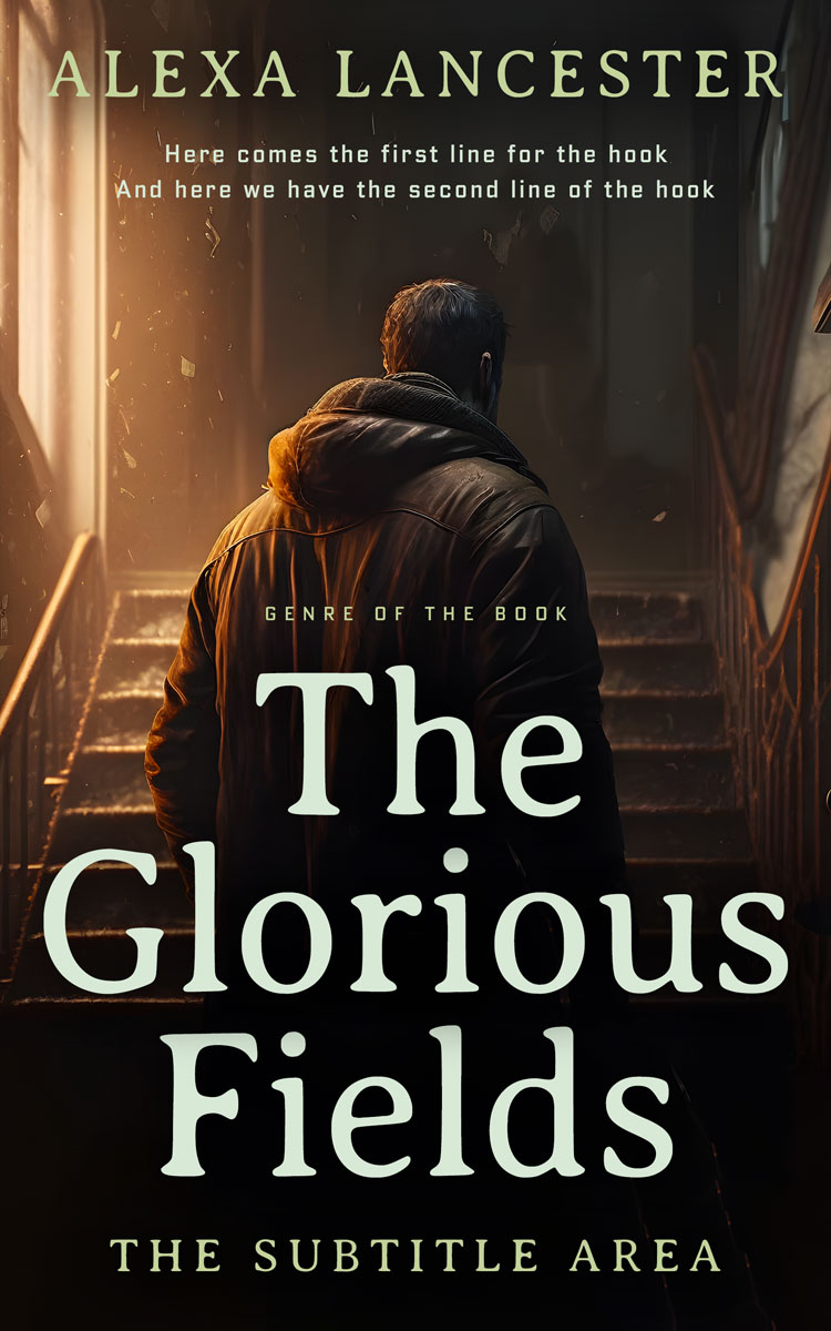 2D view of Premade Mystery & Thriller & Suspense Book Cover - Indian Khaki