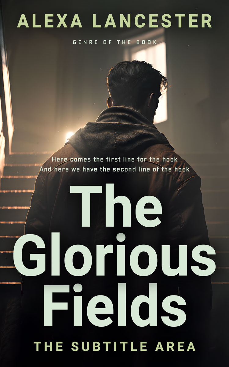 2D view of Premade Mystery & Thriller & Suspense Book Cover - Tuatara