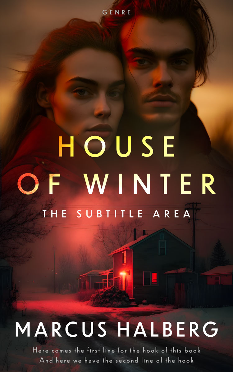 2D view of Premade Mystery & Thriller & Suspense Book Cover - Tamarind