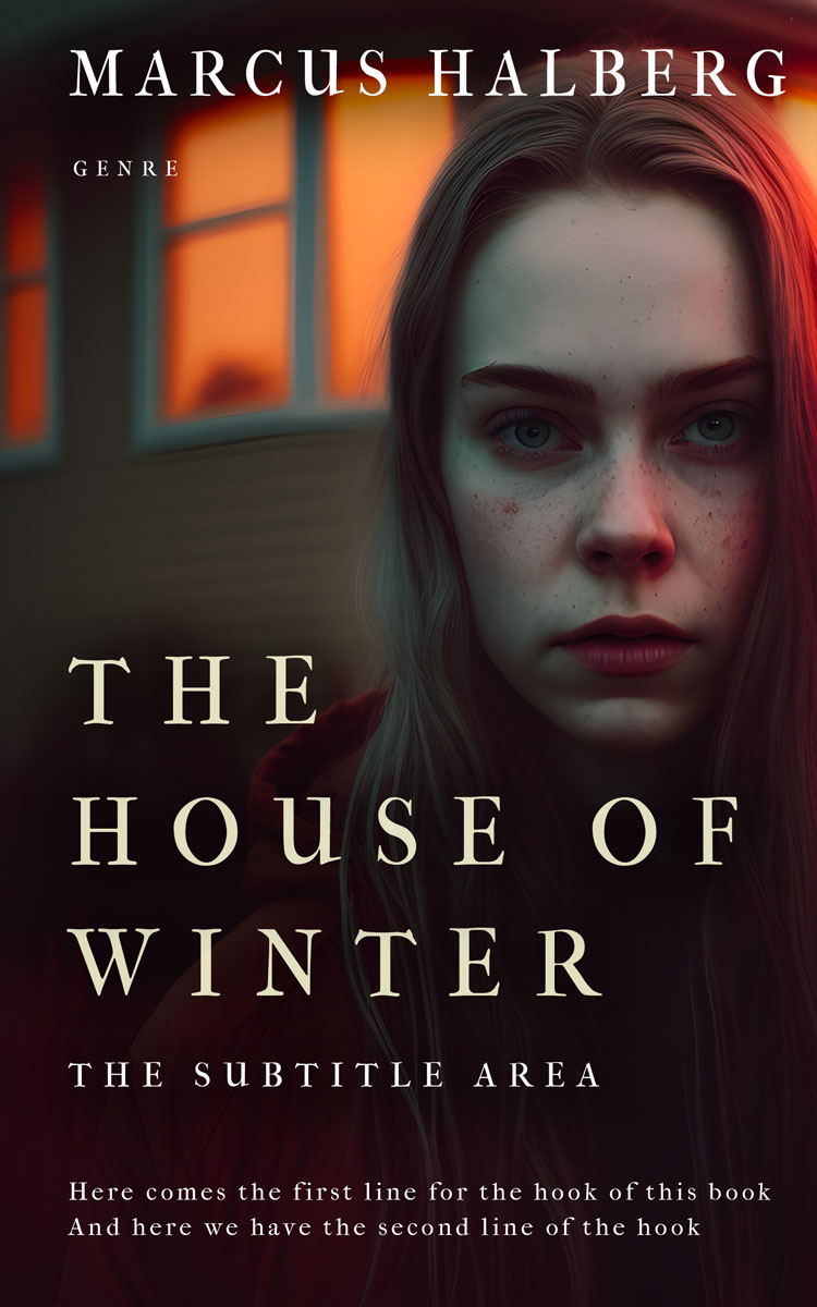 2D view of Premade Romance Book Cover - Gondola