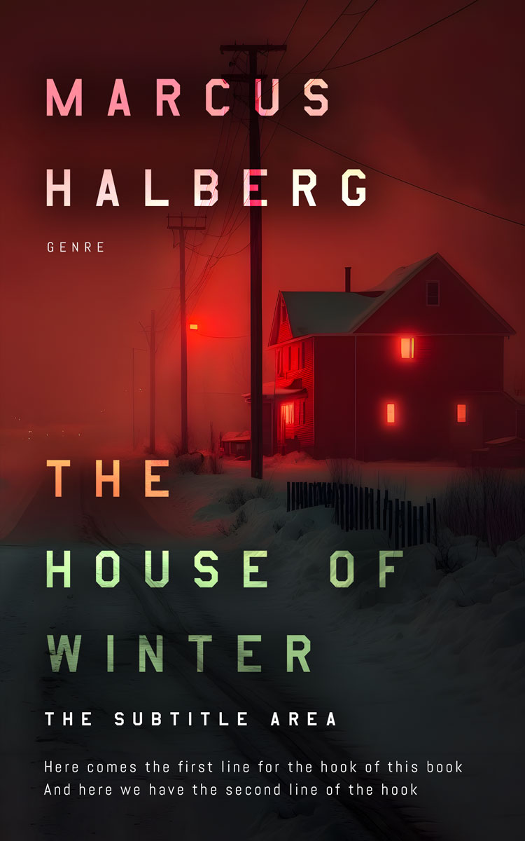 2D view of Premade Mystery & Thriller & Suspense Book Cover - Gondola