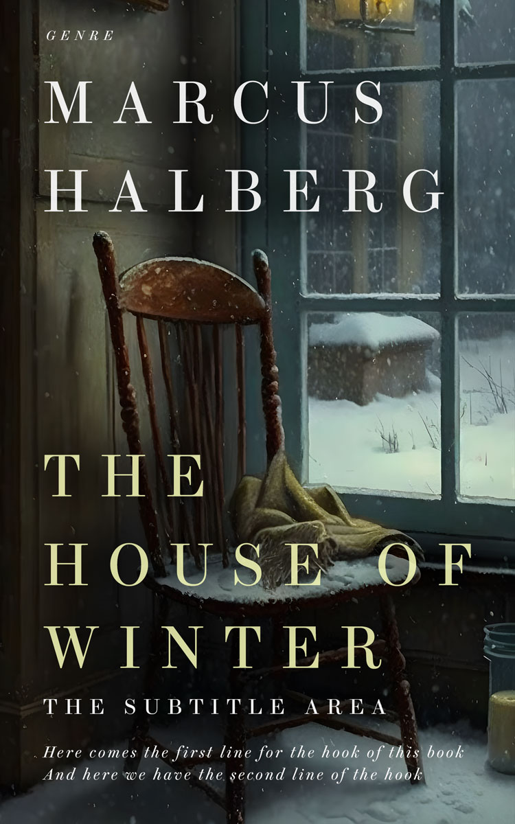 2D view of Premade Historical Book Cover - Heavy Metal