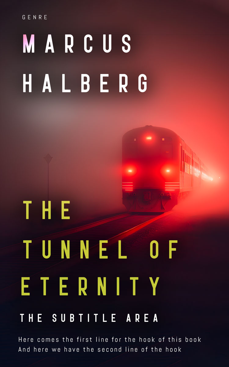 2D view of Premade Mystery & Thriller & Suspense Book Cover - Gondola