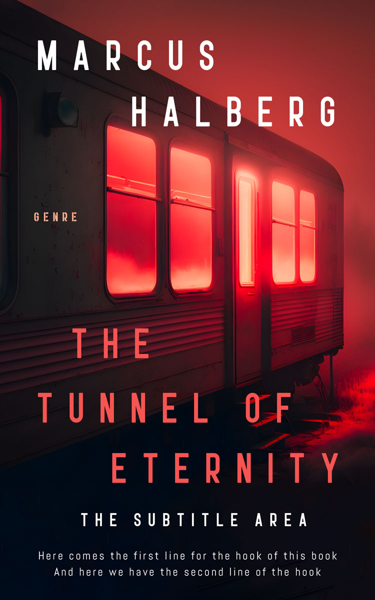 2D view of Premade Mystery & Thriller & Suspense Book Cover - Valencia