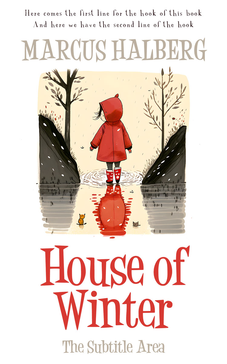 2D view of Premade Teen & Young Adult Book Cover - Birch