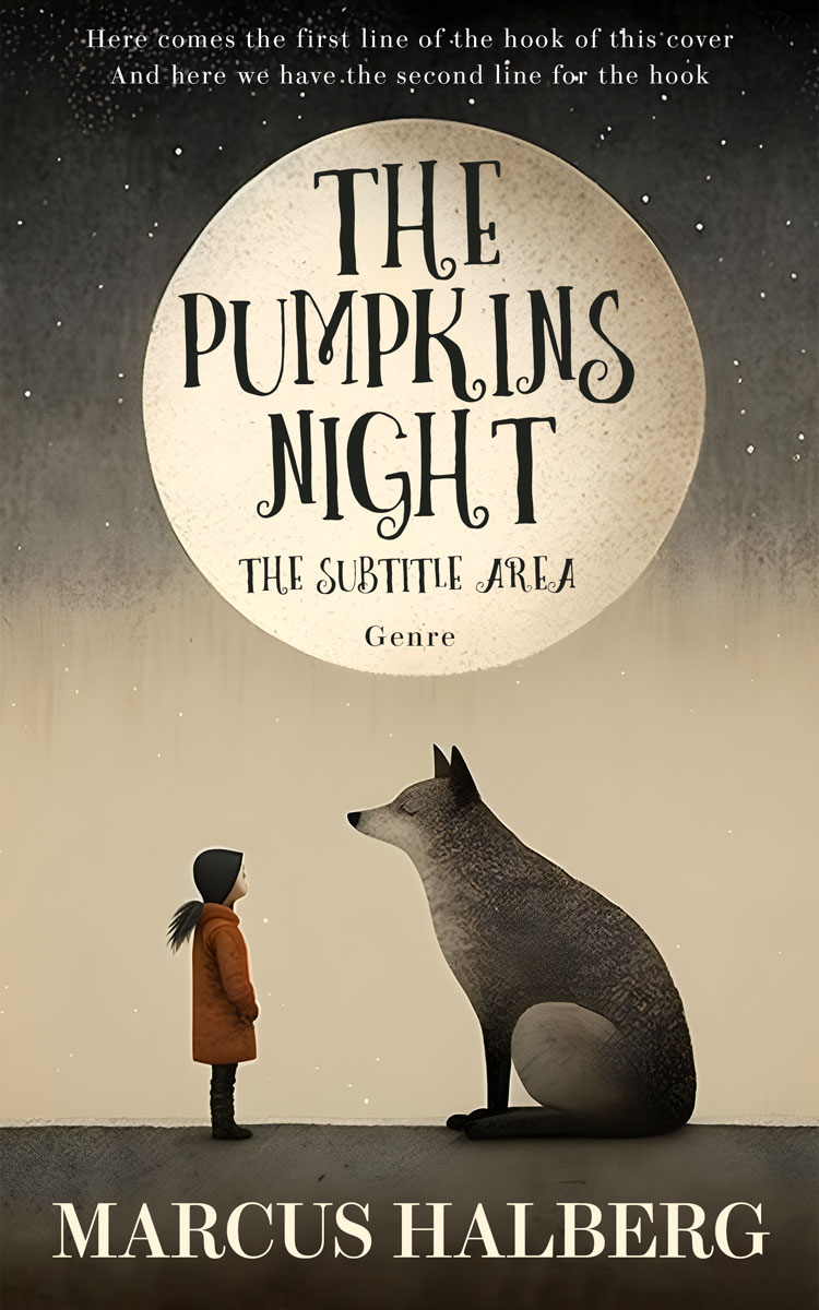 2D view of Premade Fantasy Book Cover - Rangitoto