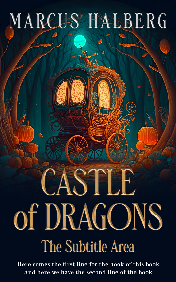 2D view of Premade Children's Book Cover - Bunker