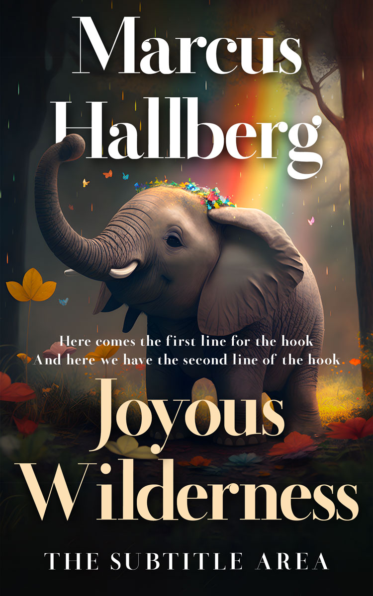 2D view of Premade Fantasy Book Cover - Mine Shaft