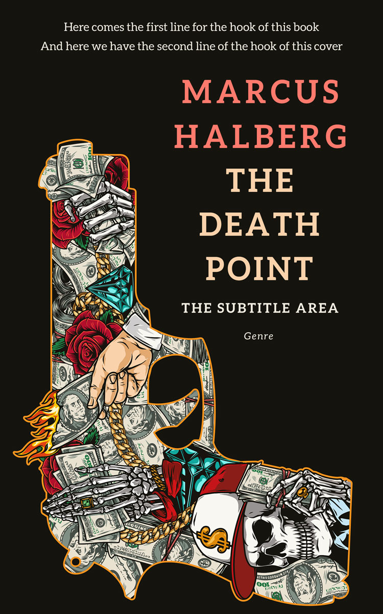 2D view of Premade Mystery & Thriller & Suspense Book Cover - Cameo