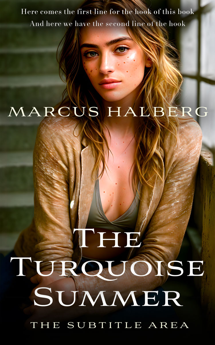 2D view of Premade Erotica Book Cover - Eternity