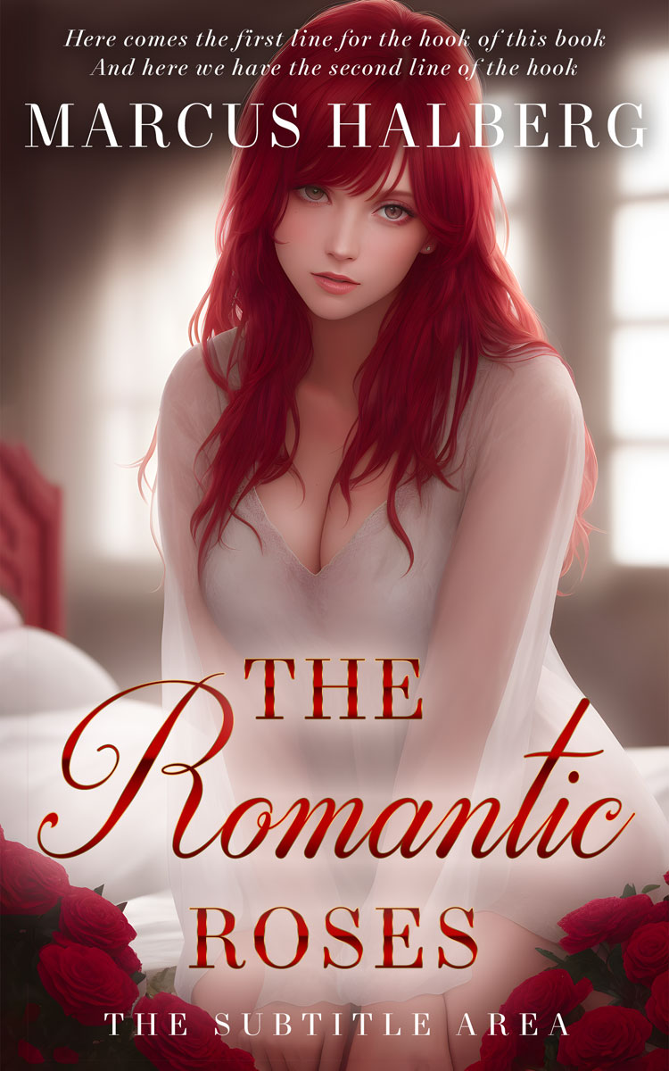 2D view of Premade Erotica Book Cover - Copper Rust