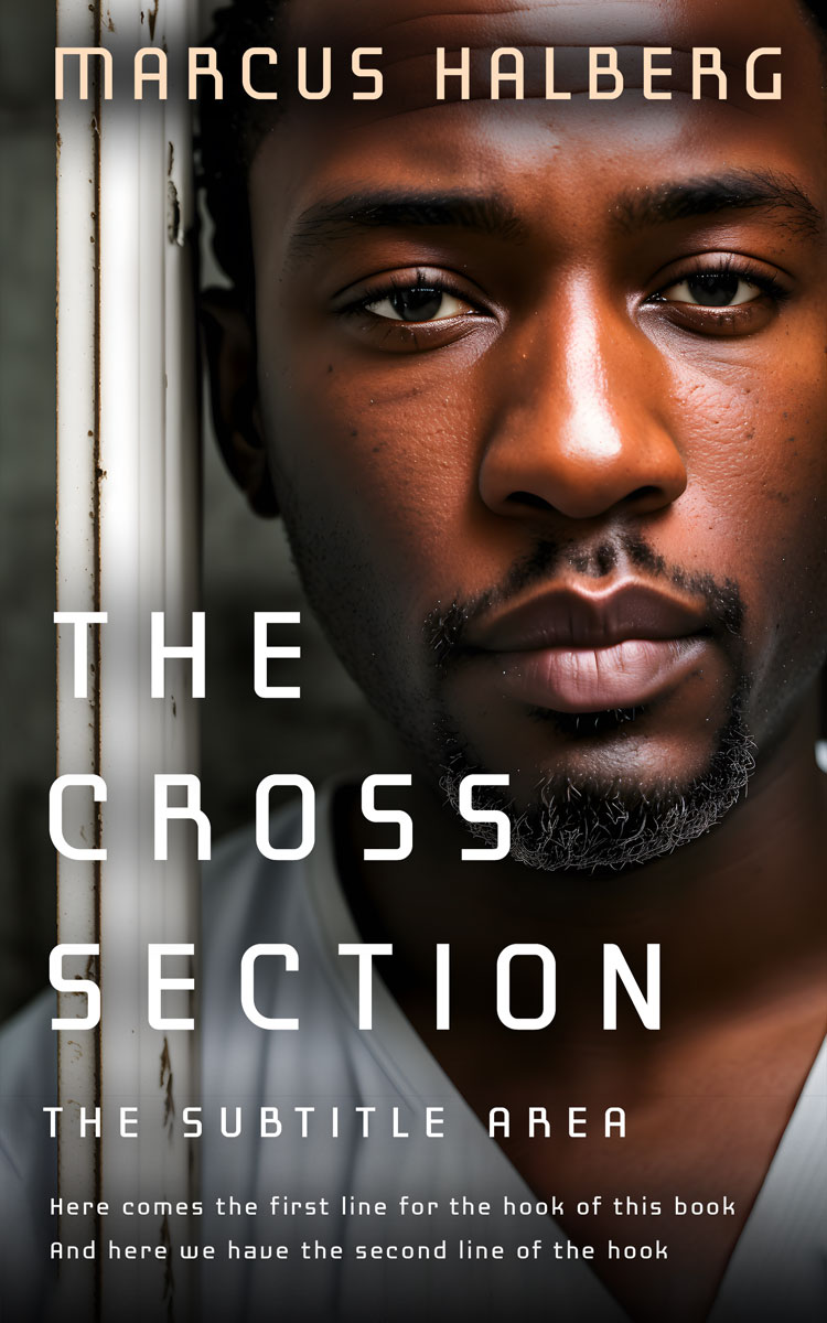 2D view of Premade Mystery & Thriller & Suspense Book Cover - Cocoa Brown