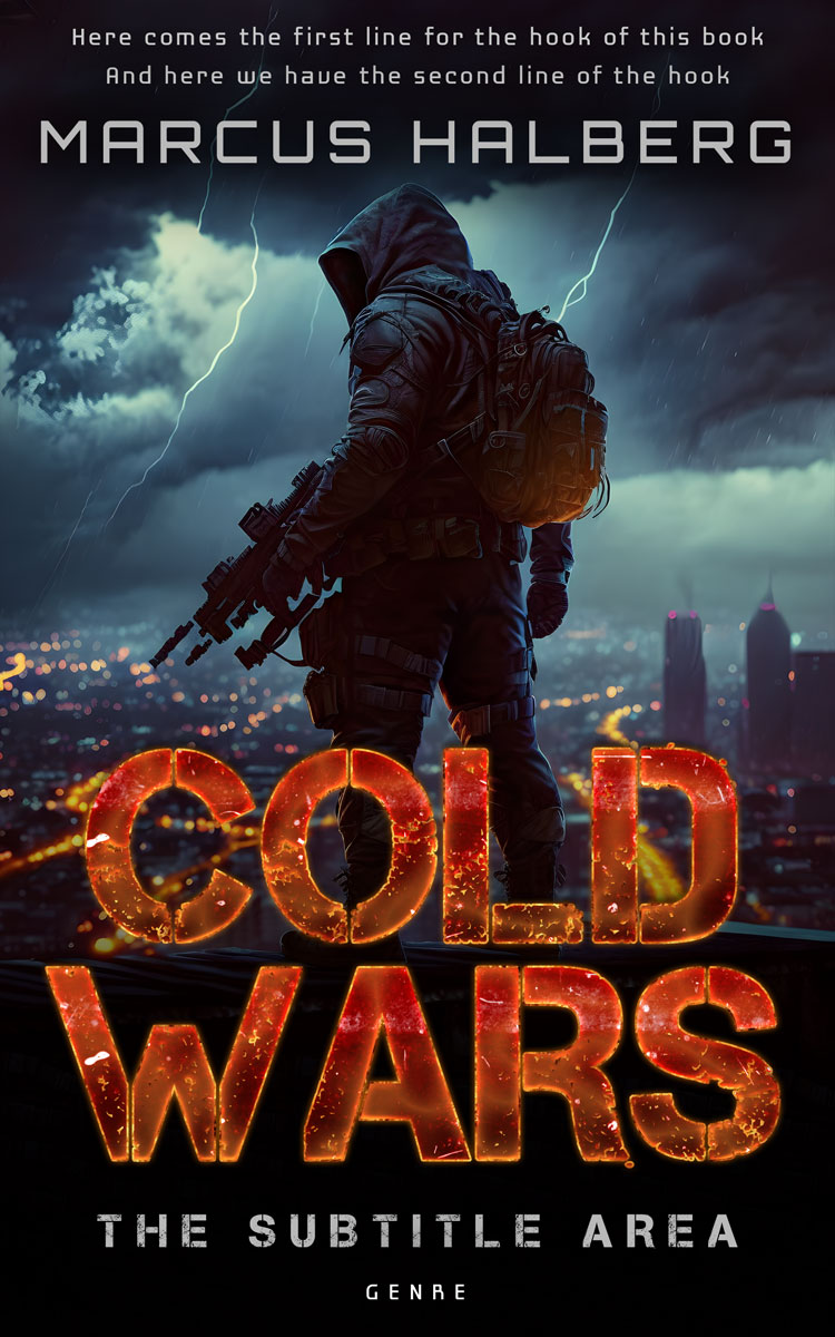 2D view of Premade Mystery & Thriller & Suspense Book Cover - Baltic Sea