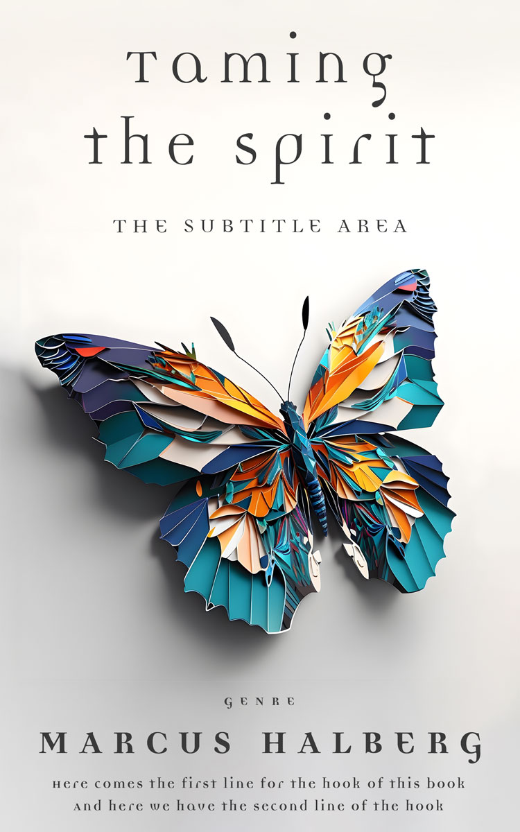 2D view of Premade Health & Mind & Body Book Cover - Westar