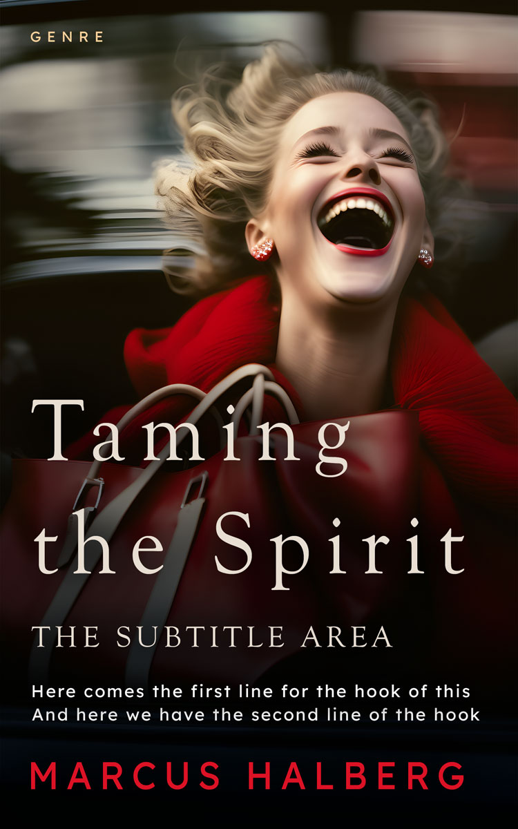 2D view of Premade Romance Book Cover - Night Rider