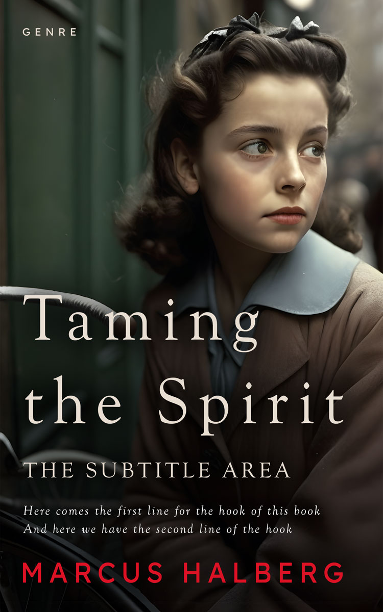 2D view of Premade Historical Book Cover - Log Cabin