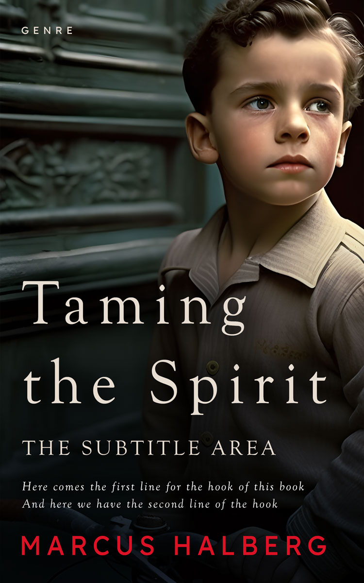 2D view of Premade Historical Book Cover - Log Cabin