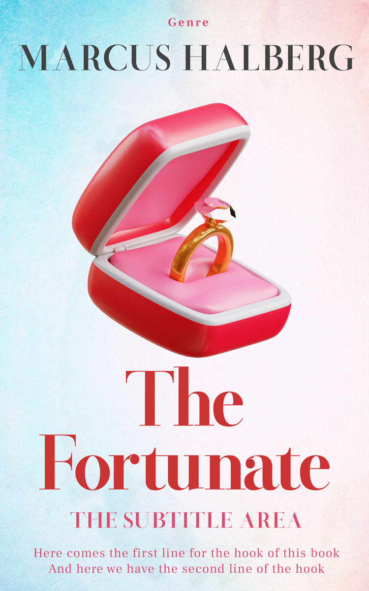 2D view of Premade Romance Book Cover - Athens Gray