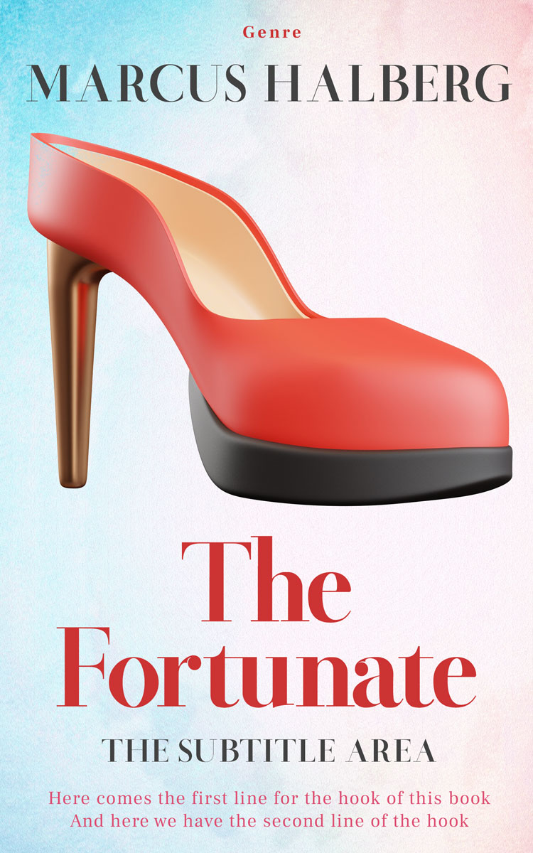 2D view of Premade Chick Lit Book Cover - Athens Gray