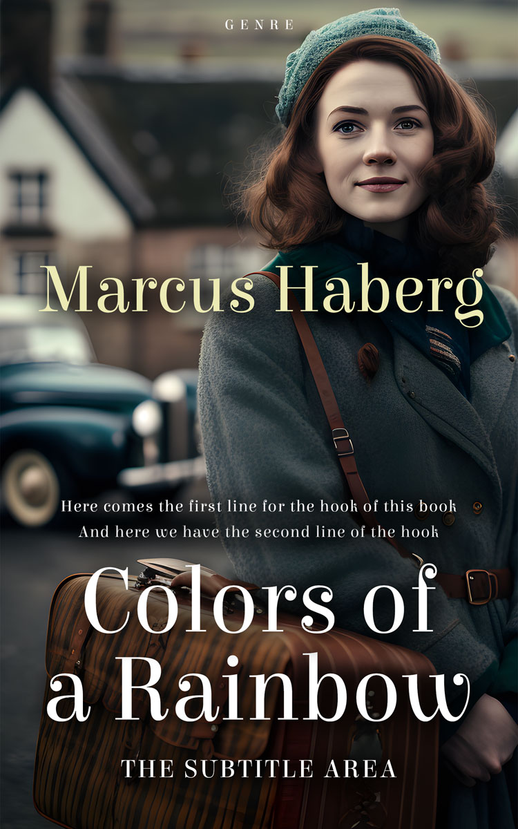 2D view of Premade Historical Book Cover - Mine Shaft