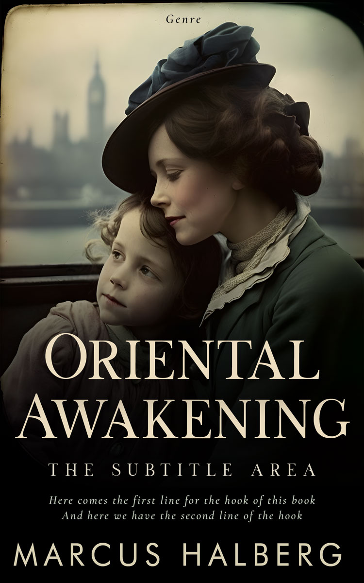 2D view of Premade Historical Book Cover - Coral Reef