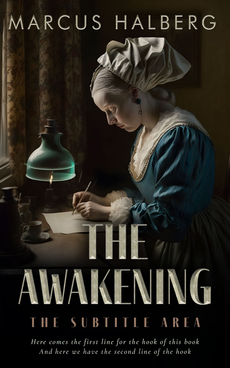 2D view of Zeus #27116 - Premade Romance Book Cover