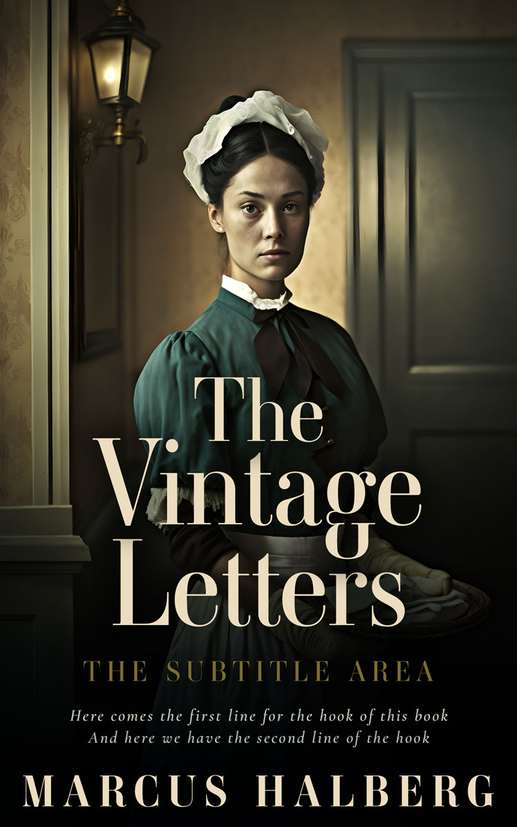 2D view of Premade Historical Book Cover - Rangoon Green