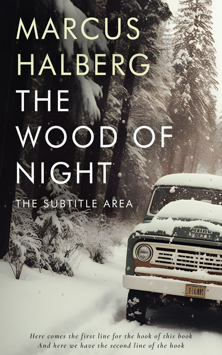 2D view of Premade Mystery & Thriller & Suspense Book Cover - Dune