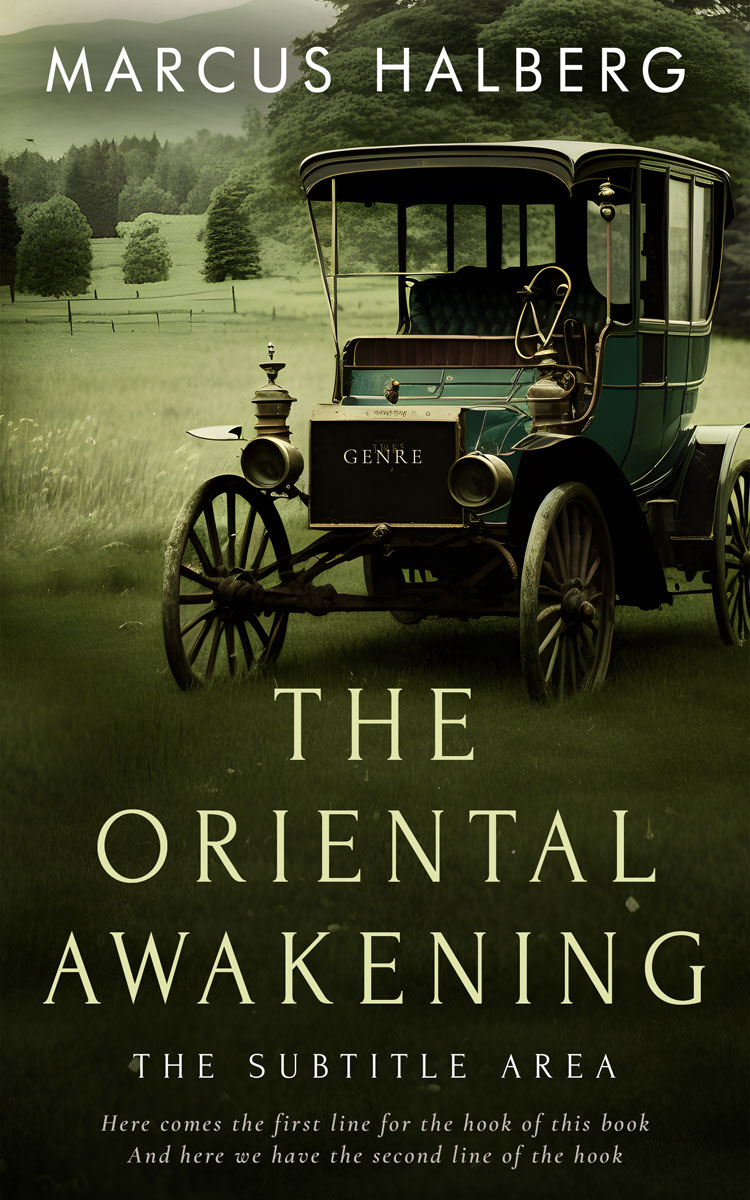 2D view of Premade Historical Book Cover - Eternity