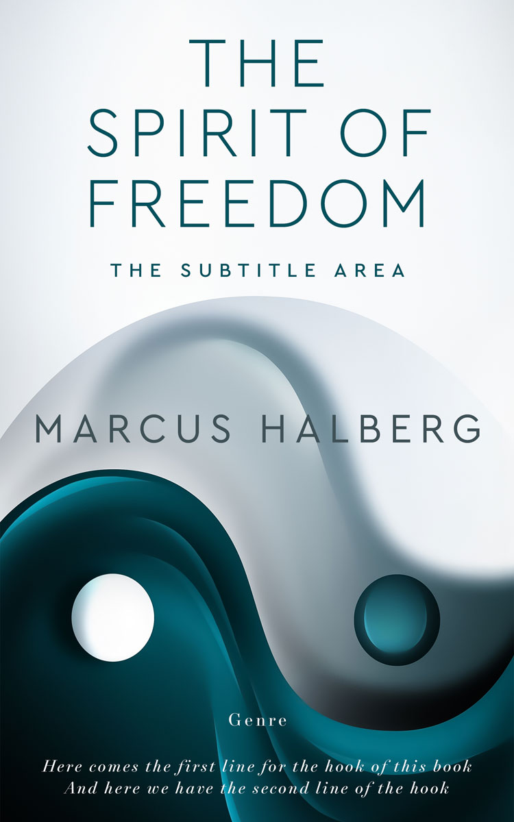 2D view of Premade Religion & Spirituality Book Cover - Geyser