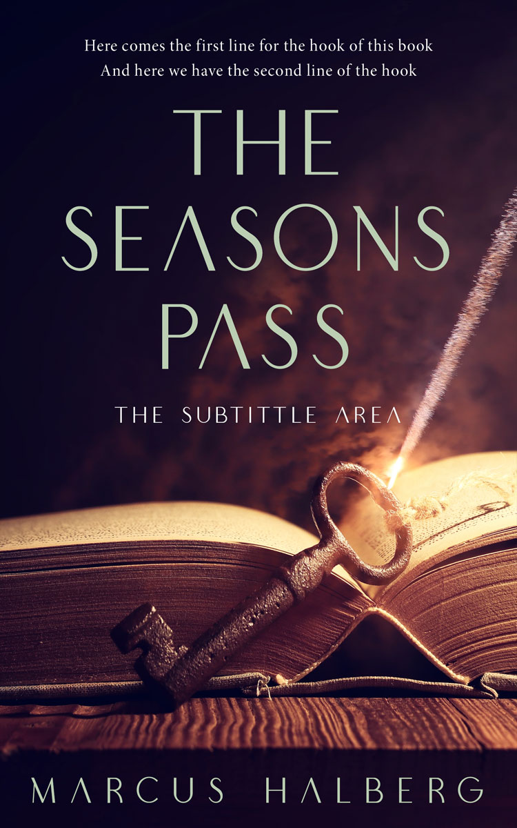 2D view of Premade Religion & Spirituality Book Cover - Revolver