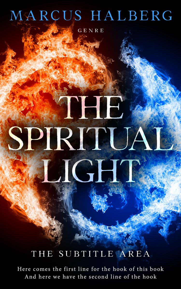 2D view of Premade Religion & Spirituality Book Cover - Bastille