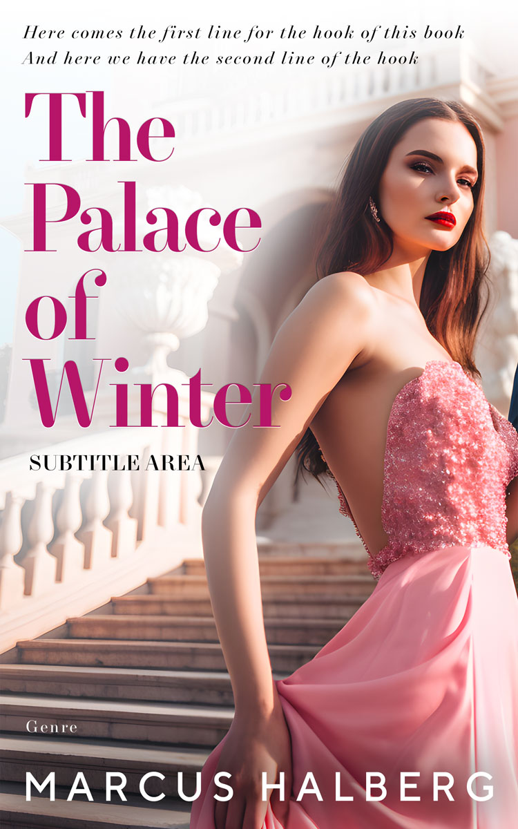 2D view of Premade Royal Romance Book Cover - Dust Storm