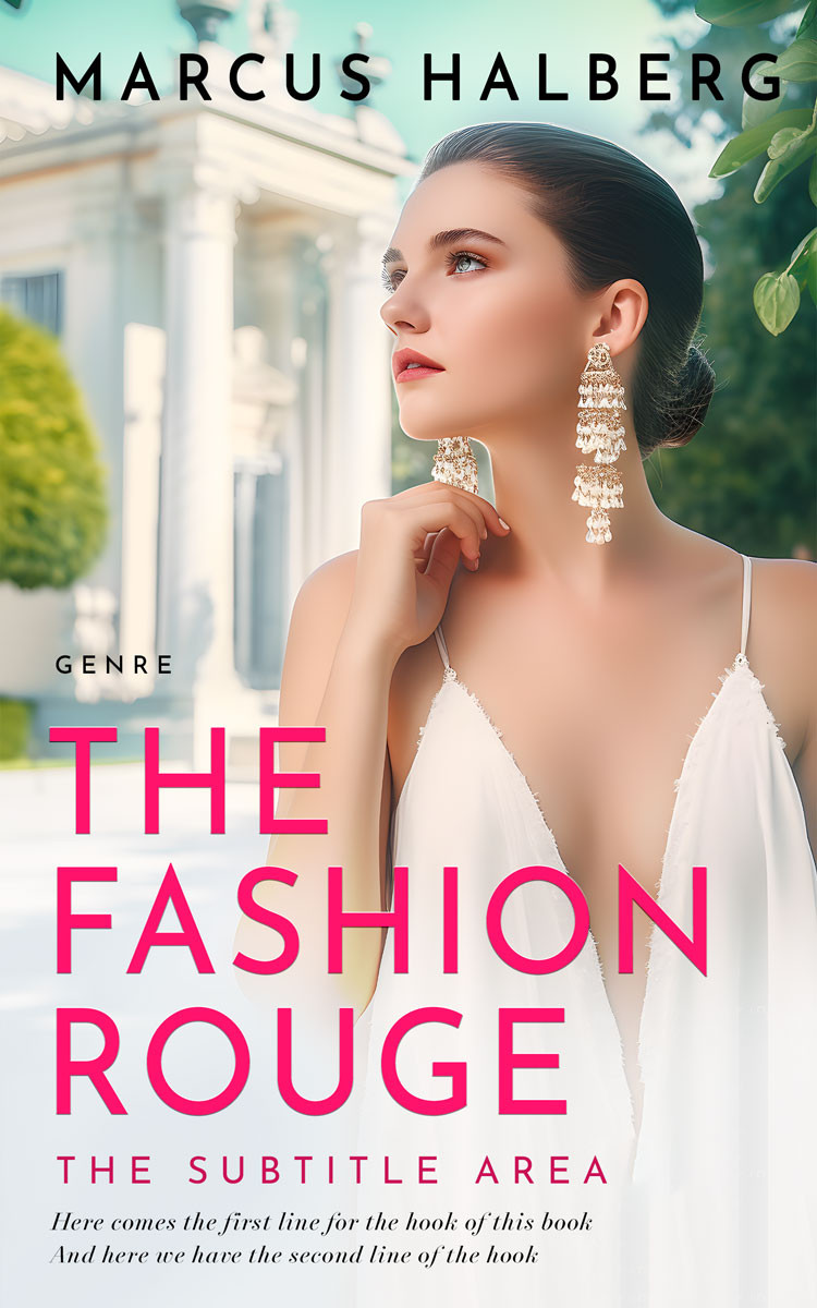 2D view of Premade Romance Book Cover - Westar